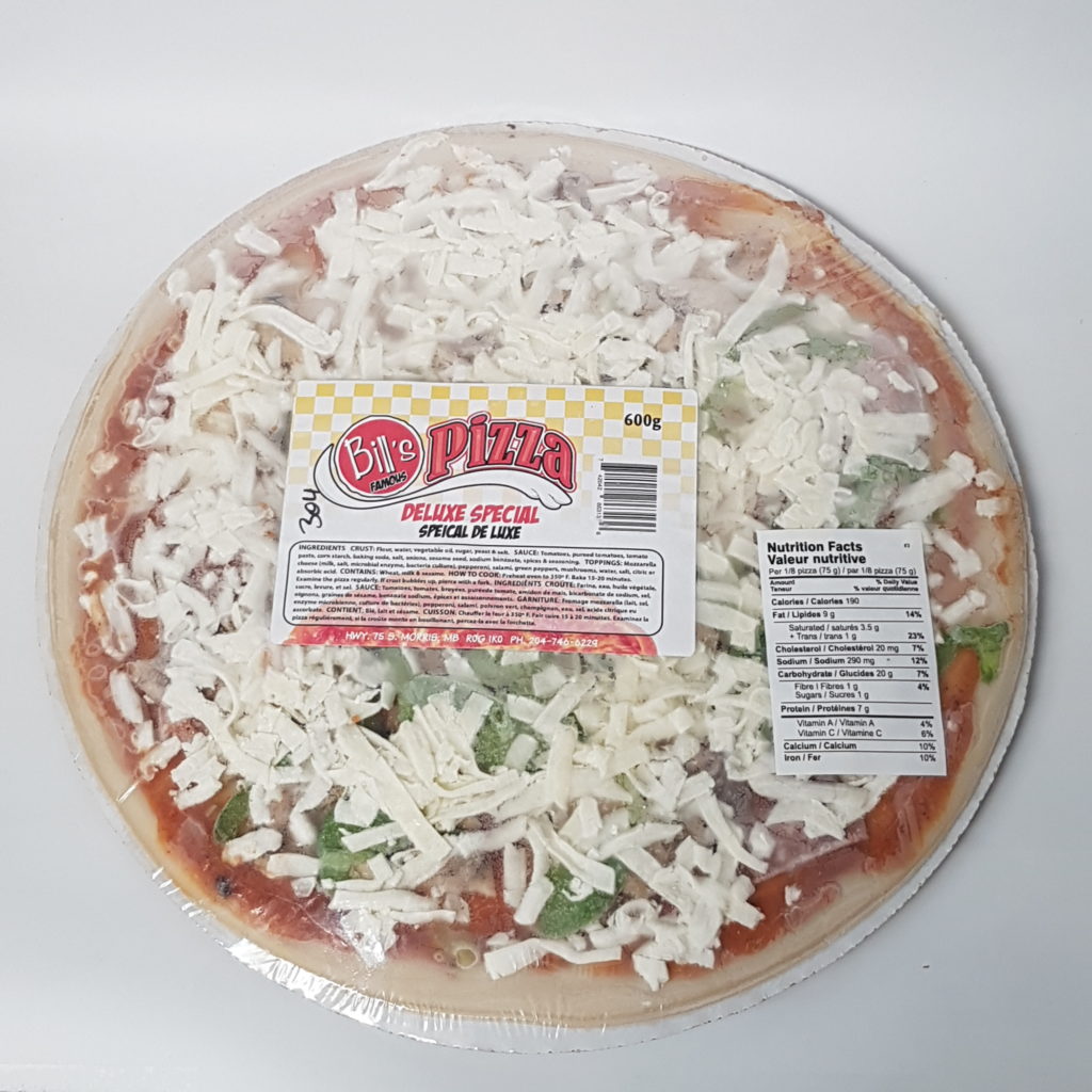 Bill’s Pizza – Deluxe Special – Prairie Foods