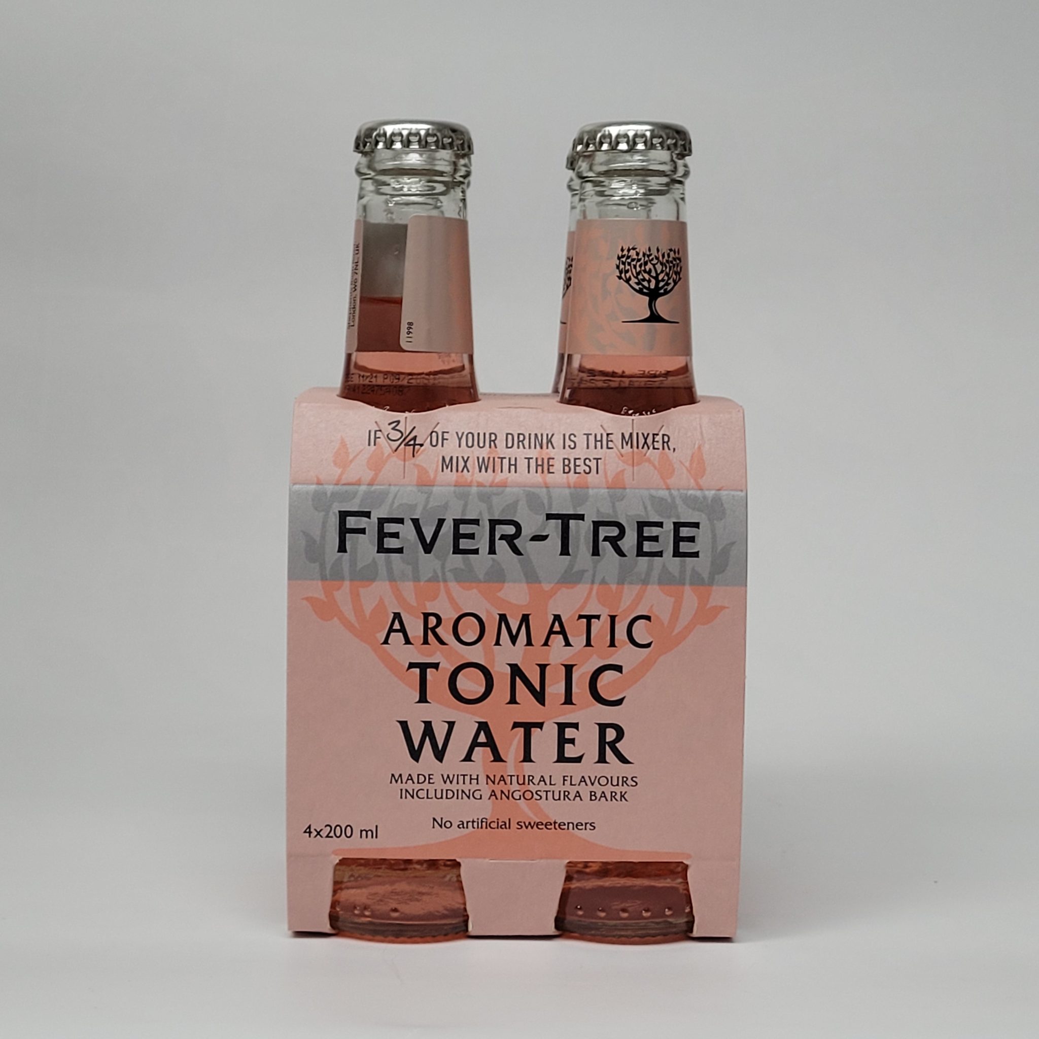 Fever Tree – Aromatic Tonic Water (4x200ml) – Prairie Foods